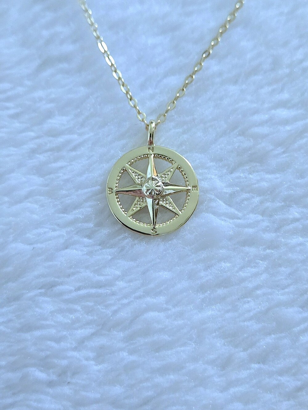 inspired by you "Journey" Compass🧭 Pendant Necklace - NIB